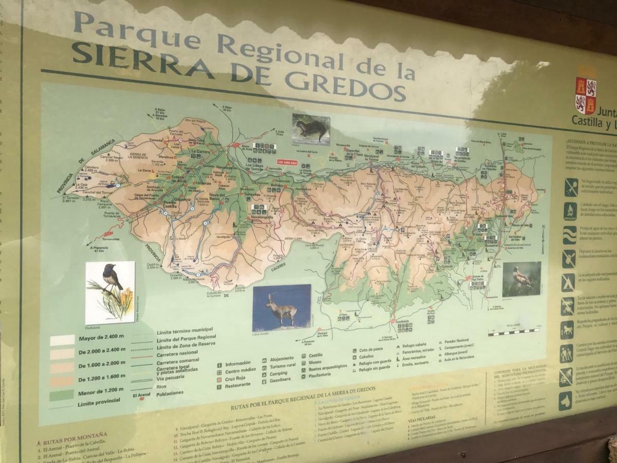 Casa Sierra De Gredos Guest House Navasequilla ภายนอก รูปภาพ